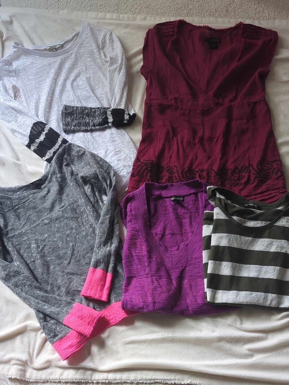 5 Piece Mixed Tops Bundle
